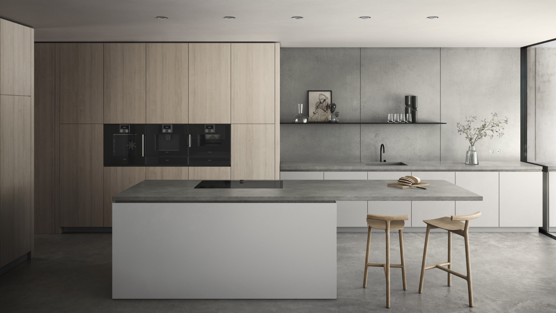 Gaggenau Küche header mit Logo Gaggenau Küche header mit Logo